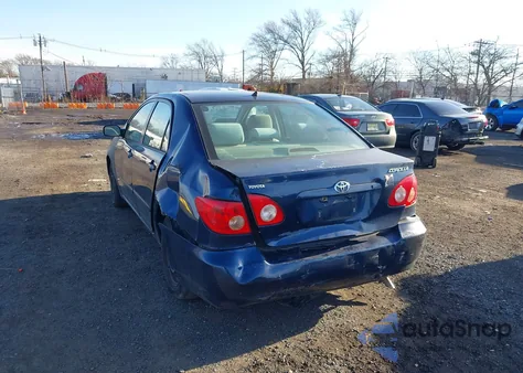2007 Toyota Corolla Le z USA, uszkodzony, nr VIN 2T1BR32E87C854341